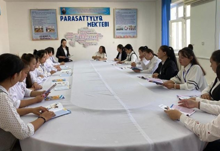 ТҮРКІСТАН: Жетісайда «Ақ жүзік» қыздар клубы ашылды