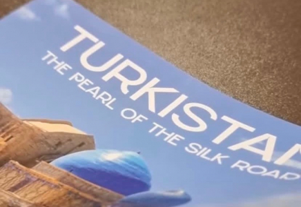 Түркістан облысының туризмі ұшақтарда таныстырылып жатыр