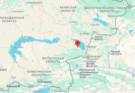Алакөл көлі маңында жер сілкінісі тіркелді