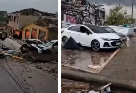 Бразилия қалаларын торнадо соғып, 5 адам қаза тапты