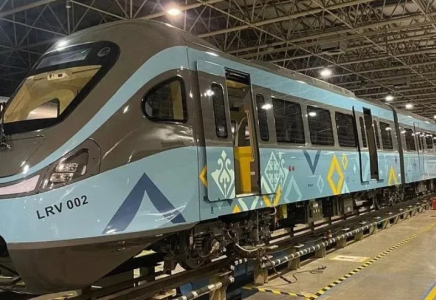 Қытайдан Астанаға алғашқы LRT вагондары жөнелтілді