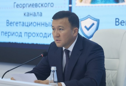 Вегетациялық кезеңнің өтуі Су ресурстары министрлігінің тұрақты бақылауында