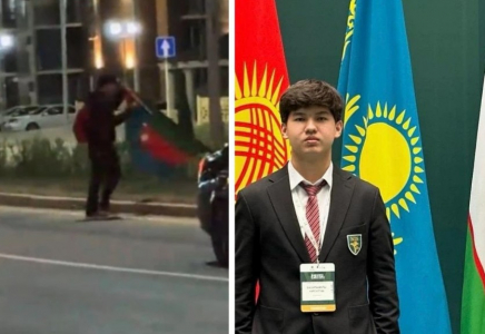 “Ата-анаңның қолын сүйемін”: Қазақстандық мектеп оқушысының әрекеті Әзірбайжанды тәнті етті