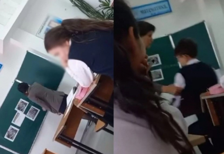 Ақмола облысында мектеп мұғалімі оқушыны сабақ үстінде ұрған