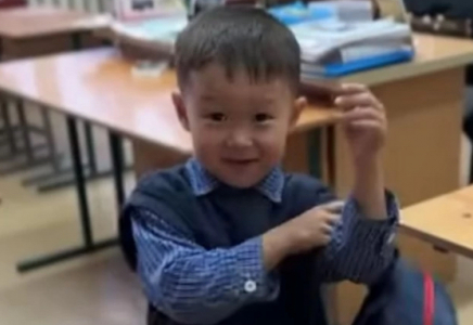 Түркістан облысында небәрі 4 жасар бала мектепте білім алып жүр