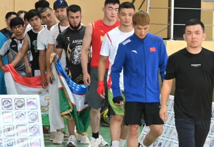 ТҮРКІСТАН: Жетісай ауданында жекпе-жектен Орталық Азия мен ҚР ашық кубогы өтті 