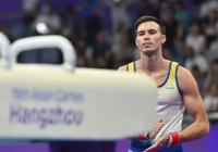 Нариман Курбанов спорттық гимнастикадан Азия біріншілігінде чемпион атанды