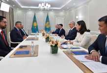 Мемлекет басшысы БҰҰ Дүниежүзілік метеорология ұйымының президентін қабылдады