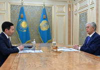 Президент Қасым-Жомарт Тоқаев «Самұрық-Қазына» АҚ басқарма төрағасы Нұрлан Жақыповты қабылдады