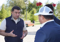 Нұралхан Көшеров Түркістандағы жаңа жобалармен танысты қаласын аралады