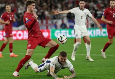 Футболдан ЕУРО-2024: Англия алғашқы ойынында Сербиядан басым түсті