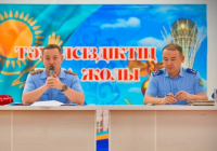 ​Әрбір өтініш бақылауда: Шымкент полициясының бастығы Тұран ауданының тұрғындарымен кездесті