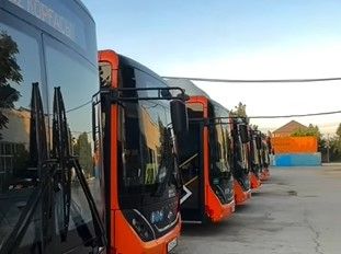 Шымкентте қоғамдық көліктер қатары жаңартылуда
