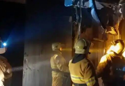 Өскеменде темекіден өрт шығып, 5 адам эвакуацияланды