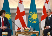 Қасым-Жомарт Тоқаев пен Ираклий Кобахидзе шағын құрамда келіссөз жүргізді