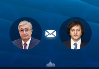 Мемлекет басшысы Грузия Премьер-министрі Ираклий Кобахидземен телефон арқылы сөйлесті