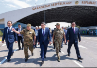 Бектенов Мемлекет басшысының Қырғызстанмен шекарадағы өткізу пункттерін жаңғырту жөнінде берген тапсырмасының орындалу барысымен танысты