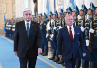Тоқаев Ақордада Иордания Королін қарсы алды