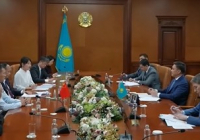 ​ШЫМКЕНТ ҚАЛАСЫНЫҢ ӘКІМІ ҚЫТАЙ ДЕЛЕГАЦИЯСЫМЕН КЕЗДЕСТІ