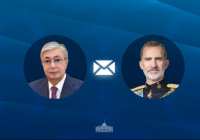 Мемлекет басшысы Испания Королі VI Фелипеге құттықтау жеделхатын жолдады