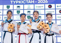 Түркістандық таеквондошылар ел чемпионатында 11 медаль олжалады