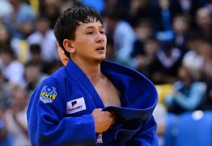 Жас дзюдошы Талғат Орынбасар Grand Slam турнирінде Елдос Сметовті жеңіп, қола жүлдеге ие болды