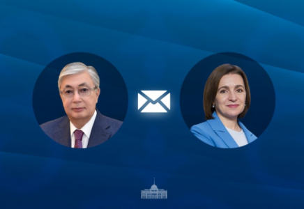 Мемлекет басшысы Молдава Президентіне құттықтау жеделхатын жолдады  