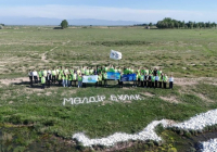 Жамбыл облысында ауыл тұрғындары «Мөлдір бұлақ» экологиялық акциясы аясында бұлақ көздерін ашты