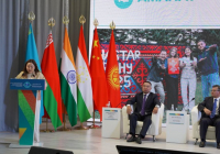 ​«SCO Youth Dialogue» форумы Үлкен Нарын ауылында басталды