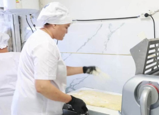 Сауран ауданында кондитерлік цех тәулігіне 1 тонна өнім дайындайды