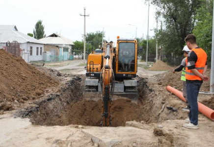 Түркістанды кәріз жүйесімен қамту көрсеткіші 50 пайызға жетті