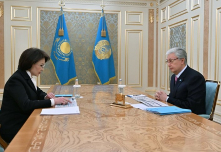 Тоқаев Денсаулық сақтау министрі Ақмарал Әлназарованы қабылдады