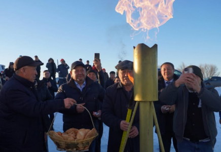 ТҮРКІСТАН: Бәйдібекте 4 ауылға газ берілді