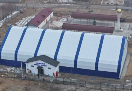 ТҮРКІСТАН: Жуантөбеде жаңа спорт нысаны мен саябақ пайдалануға берілді