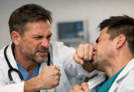 Қостанай облысында хирург маманы терапевт дәрігерді соққыға жықты