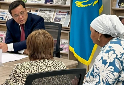 ТҮРКІСТАН: Тұрғындар үшін жеке қабылдау өткізілді