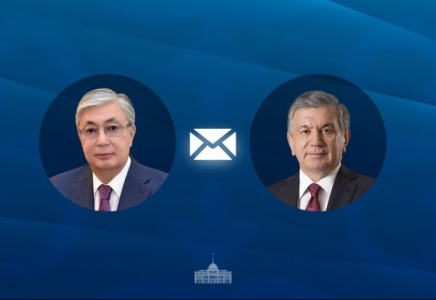 Қасым-Жомарт Тоқаев Шавкат Мирзиёевті Өзбекстанның Тәуелсіздік күнімен құттықтады