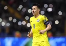 Еуро-2024 іріктеуінде қазақстандық футболшының голы ең үздік деп танылды