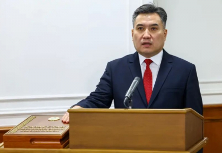 Жаңа министр ант қабылдады