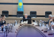 Шымкентте қоғамдық кеңестің отырысында қала дамуының өзекті мәселелері қаралды