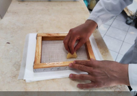 Қолжазбалар және сирек кітаптар ұлттық орталығында алғаш рет қағаз құю әдісі тәжірибеге енгізіле бастады