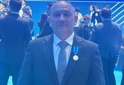 Түркістандық механик мемлекеттік наградамен марапатталды