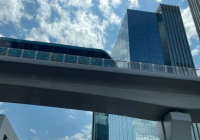 Астанаға LRT-ның тағы екі жылжымалы құрамы жеткізілді
