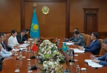 ​ШЫМКЕНТ ҚАЛАСЫНЫҢ ӘКІМІ ҚЫТАЙ ДЕЛЕГАЦИЯСЫМЕН КЕЗДЕСТІ