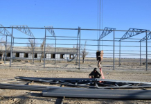 ТҮРКІСТАН: Отырар ауданында өндірістік парк бой көтеріп жатыр