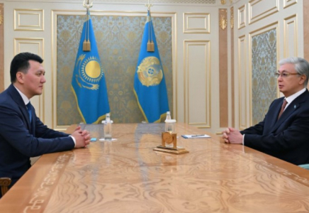 Мемлекет басшысы Вице-Президент Ерлан Қаринді қабылдады