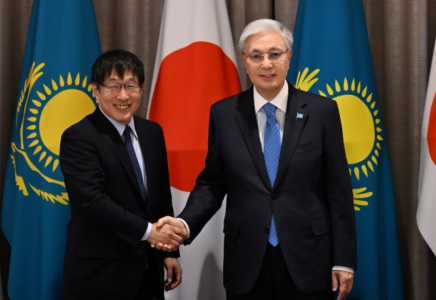 Мемлекет басшысы Ичиро Такахаруды қабылдады
