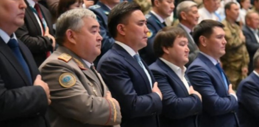 ​АЗАМАТТЫҚ ҚОРҒАУ ҚЫЗМЕТІНІҢ МЕРЕЙТОЙЫНА АРНАЛҒАН САЛТАНАТТЫ ЖИЫН ӨТТІ