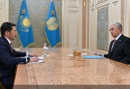 Президент Жасанды интеллект және цифрлық даму министрі Жаслан Мәдиевті қабылдады