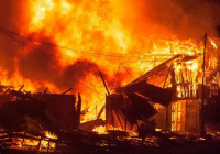 Павлодар облысында жер үй өртеніп, екі бала көз жұмды